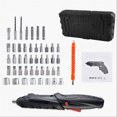 4.2V Electric Screwdriver Set Mini Folding Usb Lithium