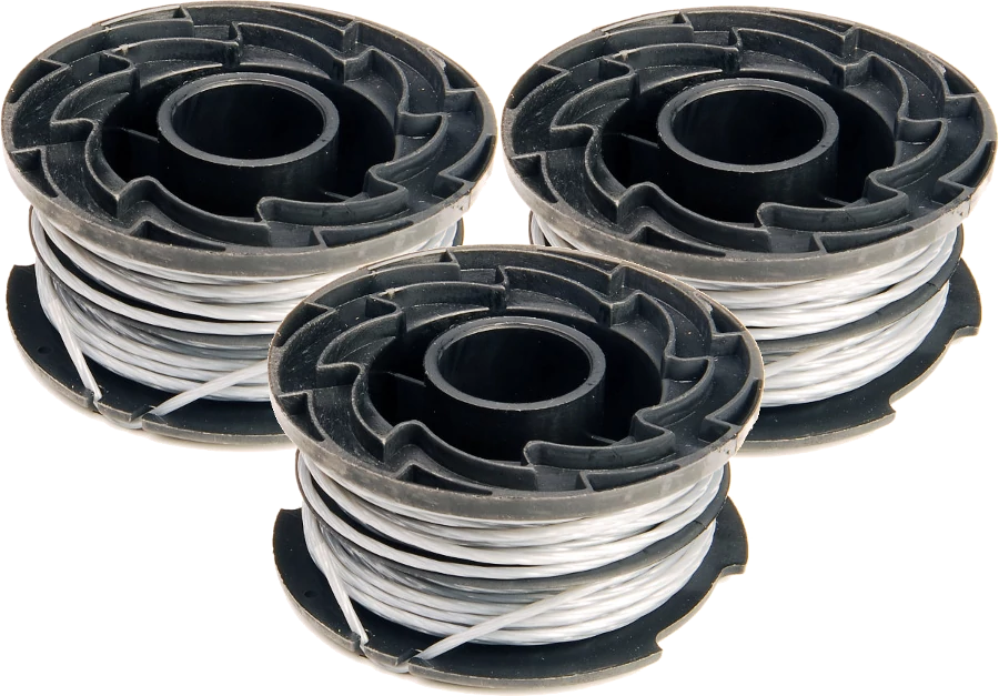 3 x Spool & Line for Black & Decker Grasshog Trimmer