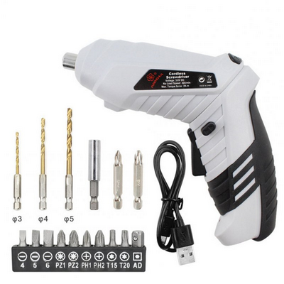 Electric Screwdriver 3.6v Portable Usb Charging Handheld Cordles