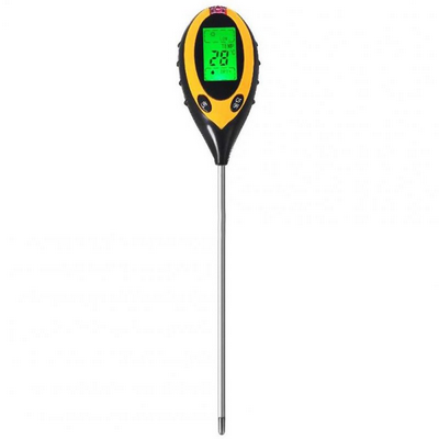 4-in-1 Soil Tester Temperature Humidity Sunlight Ph Value Acid